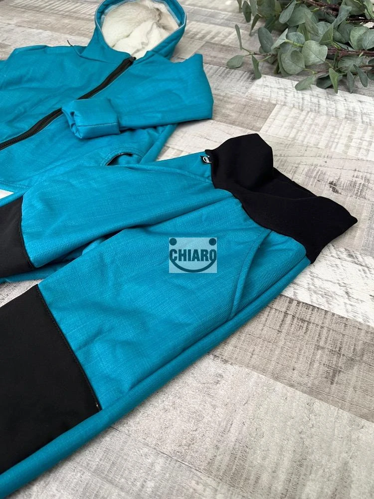 CHIR VIP rostoucí zateplené softshellové kalhoty s beránkem